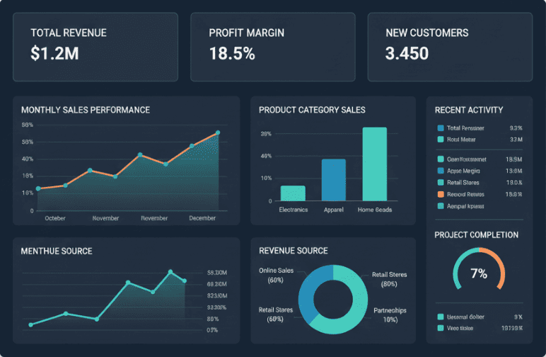 Graph Maker create dashboard chart